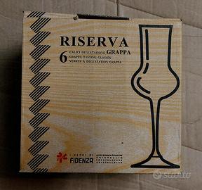 Bicchieri degustazione grappa