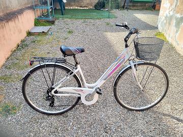 2 City Bike 28 per uomo e donna in alluminio 