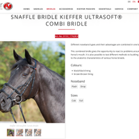 Briglia multifunzione 3-in-1 Kieffer NUOVA