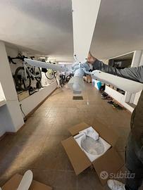 Lampadario con ventola diamentro 105 cm