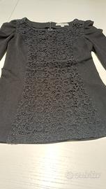 Elegante maglietta nera