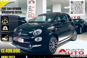 Fiat 500 1.0 Hybrid Dolcevita tetto- quadro digita