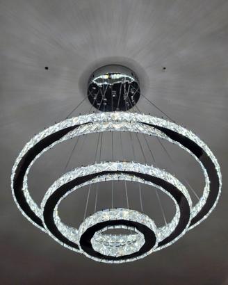 Lampadario cristallo brillante NUOVO