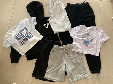 Completo ginnastica 7 pezzi ragazza 14/16a tg S