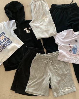 Completo ginnastica 7 pezzi ragazza 14/16a tg S