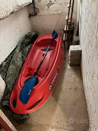 CANOA KAYAK OUASSOU (BIC) CON PAGAIA MONOPOSTO