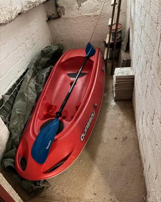 CANOA KAYAK OUASSOU (BIC) CON PAGAIA MONOPOSTO