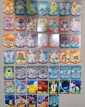 Lotto 87 carte Pokémon Topps Serie 1 (1999) 