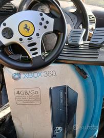 Console per xbox360 .volante con pedaliera