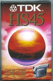 Videocassetta TDK VHS-C 45