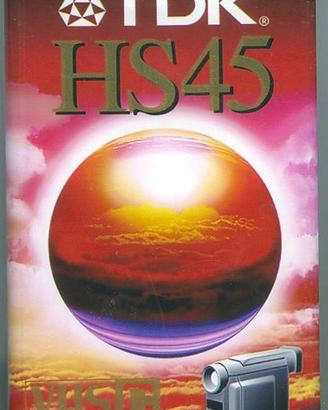 Videocassetta TDK VHS-C 45