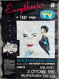Eurythmics POSTER Tour 1989