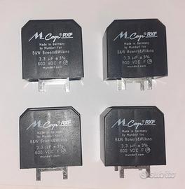 4 Nuovi M Cap Mundorf RXF da 3,3 uF e 600 V 