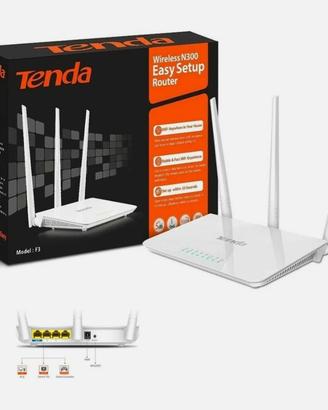 Tenda wireless N300 Easy setup router