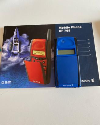 Ericsson GF768 Blu vintage anni 90
