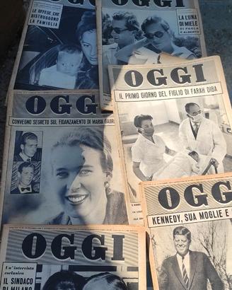 Riviste oggi dal 1959 al 1961