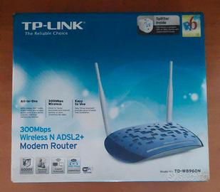Modem Router Wi-Fi TP-Link TD-W8960N 300Mbps