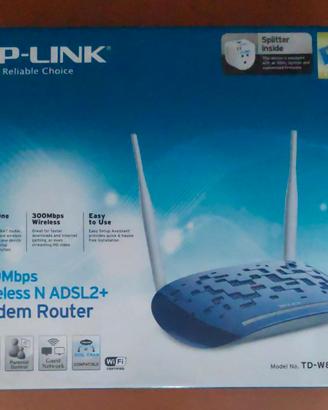 Modem Router Wi-Fi TP-Link TD-W8960N 300Mbps