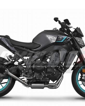 SCARICO COMPLETO HP6 TITANIO BLACK YAMAHA MT 09 / 