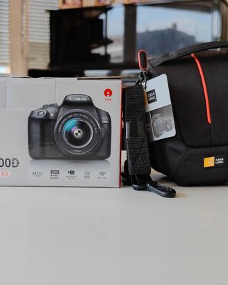 canon Eos 2000D + kit 18-55 e SD 32 GB NUOVA