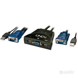 LINDY KVM Switch USB & VGA Classic 2 port
