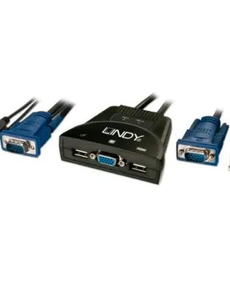 LINDY KVM Switch USB & VGA Classic 2 port