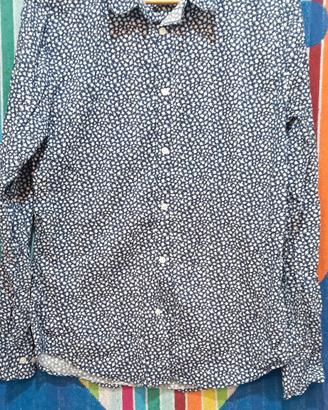 Camicia hawaiana da uomo manica lunga Smog 