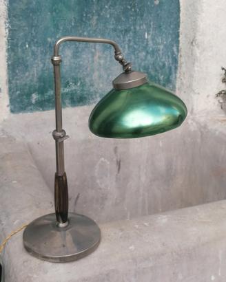 lampada ministeriale vintage tavolo epoca 