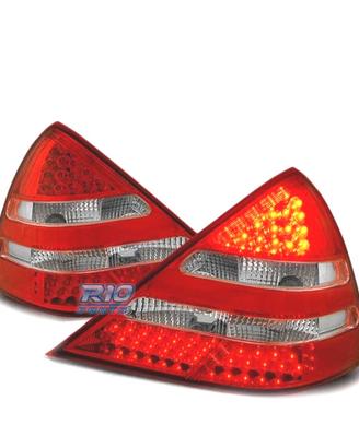FANALI PER MERCEDES SLK R170 96-04 LED ROSSO CHIAR