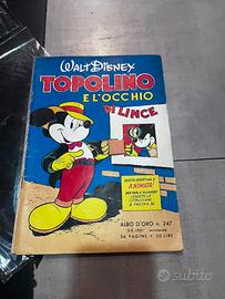 Topolino e l’occhio di lince