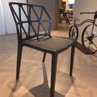 6 Sedie Connubia Alchemia Nero Impilabili