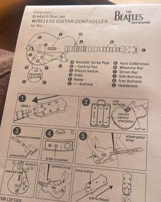Chitarra per Nintendo wi