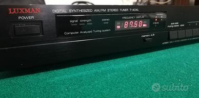 Luxman T-404 / T-404L black tuner