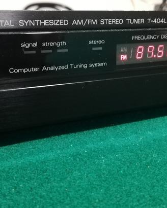 Luxman T-404 / T-404L black tuner