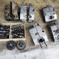 Materiale Minarelli P6 carter cambio frizione