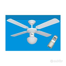 Ventilatore da Soffitto con Luce Telecomando NUOVO