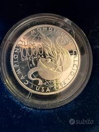 10000 Lire 1994 argento