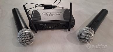 Centralina Wireless con 2 mic Vonyx STWMT12