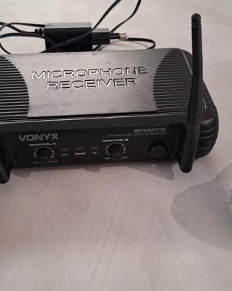 Centralina Wireless con 2 mic Vonyx STWMT12