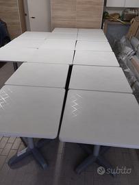 tavoli scab mod. dodo 80x80 bianchi