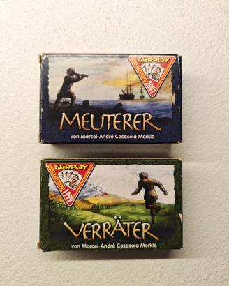 MEUTERER E VERRATER GIOCO DA TAVOLO