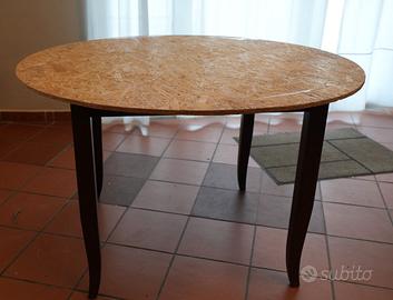 Tavolo rotondo 6 posti – Lotto 2 pezzi