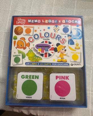 Libro memo leggi e gioca Disney baby