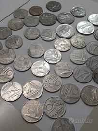 dieci lire degli anni 50/60/70 