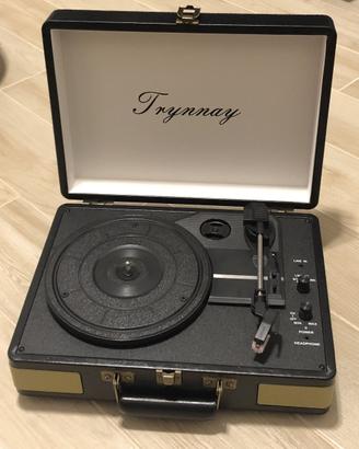 Giradischi portatile a Valigetta - Trynnay R610