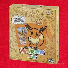 Pokemon TGC Pokemon Chinese Eevee Card Gift Box
