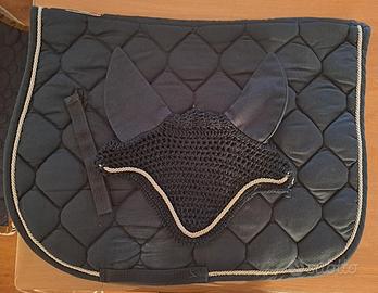 Sottosella da salto equitazione con cuffietta