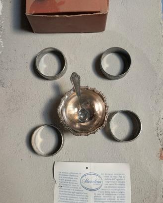 Set Vintage Silverplate Sheratonn