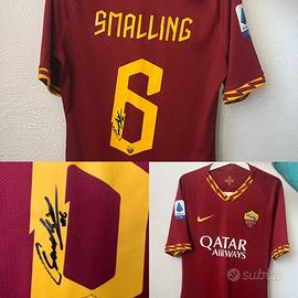 Maglia AS Roma autografata Smalling