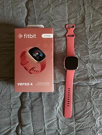 Fitbit Versa 4 rosa | Smartwatch fitness